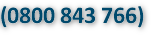 (0800 843 766)